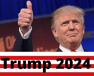 Wholesale Trump 2024  Bumper Sticker